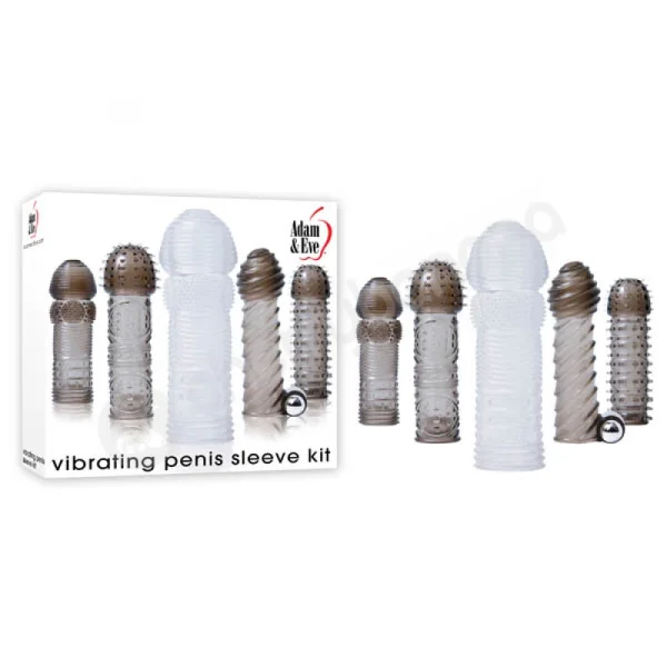 Adam & Eve Vibrating Penis Sleeve Kit