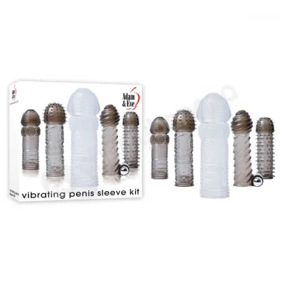 Adam Eve Vibrating Penis Sleeve Kit