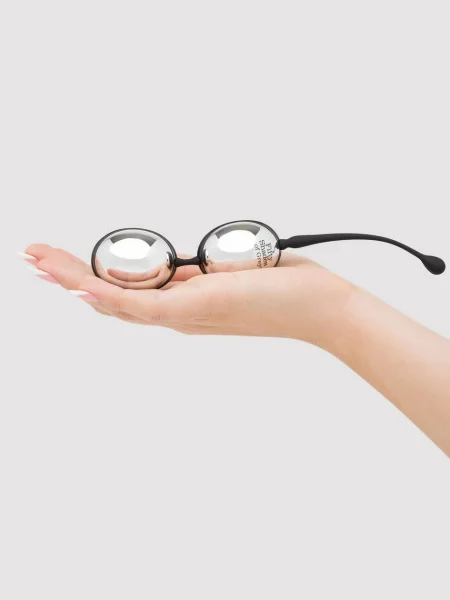 Fifty Shades of Grey Inner Goddess Silver Jiggle Balls 2.3oz