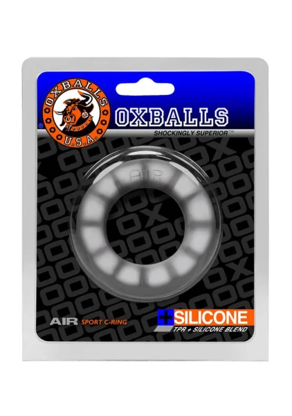 OxBalls AIR airflow cockring  BLACK ICE