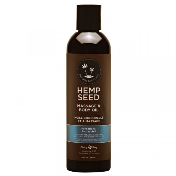 Berries Hemp Massage Oil 237ml
