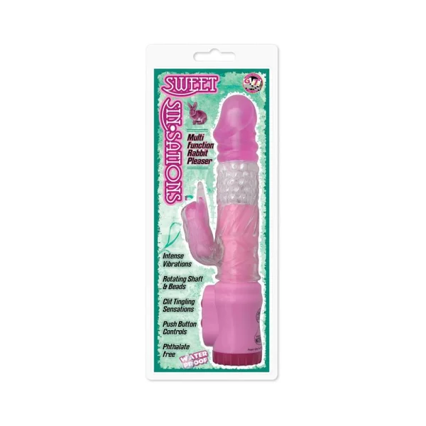Sweet Sin-sations Rabbit Vibe (pink) — image 6 of 6