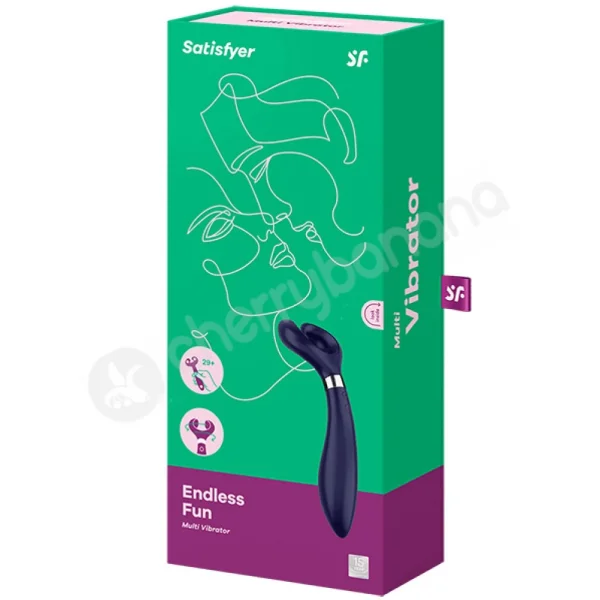 Satisfyer Endless Fun Blue Multi Vibrator