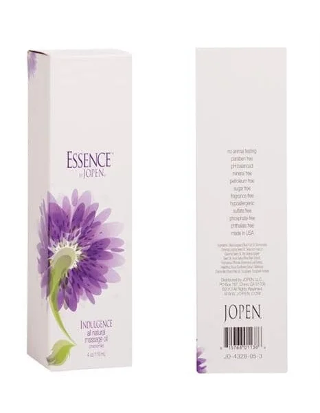 Essence Indulgence - All Natural Massage Oil - Yuzu - 4 Fl. Oz.