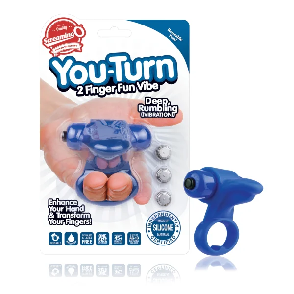 You-turn 2 Finger Fun Vibe - Blueberry