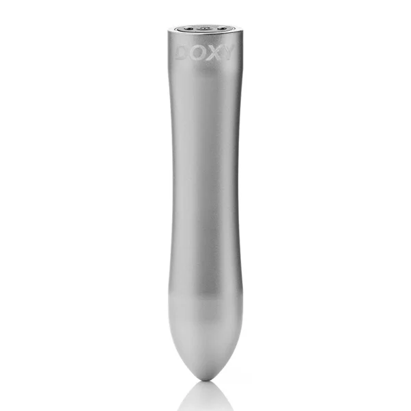 Doxy Bullet Rechargeable Waterproof Aluminum Vibrator - Rose Gold