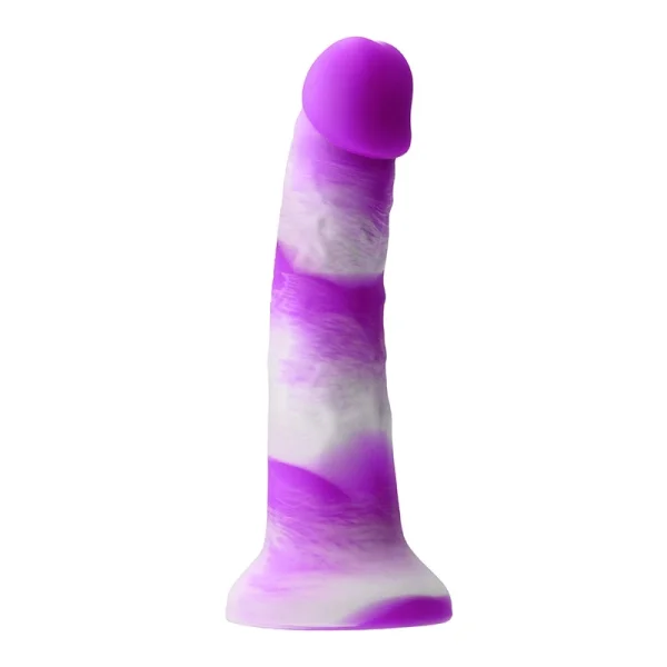 Colours Pleasures Yum Yum 7" Realistic Silicone Dildo - Pink — image 8 of 8