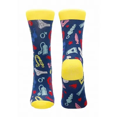 Kinky Minxy Socks Size 36 41 Blue