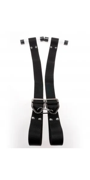 Sir Richard's Command Bondage Door Cuffs Black