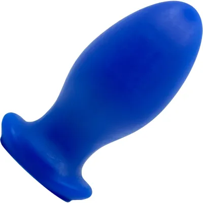 Topped Toys GAPE KEEPER 93 Silicone Butt Plug Blue Steel