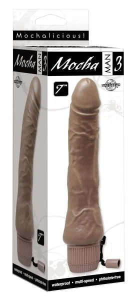 Mocha Man 3 Brown Realistic Vibrator — image 6 of 6