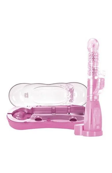 Perfection 7X Clit Tingler Vibe Rechargeable 9.5 Inch Pink