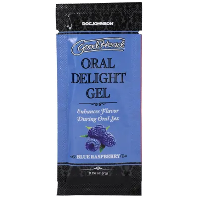 Goodhead Oral Delight Gel Blue Raspberry 0 24 Oz