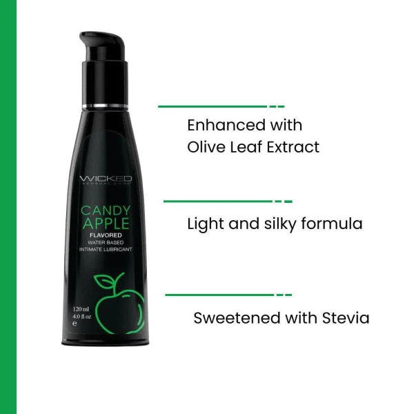 Wicked Aqua Flavored Lube 4oz