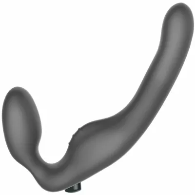 Wet For Her Union Double Ended Medium Silicone Dildo Black