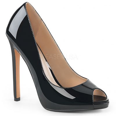 5 inches Heel 1 4 inches PF Peep Toe Pump