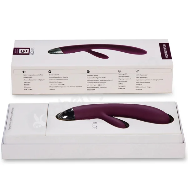 Svakom Alice Purple Rabbit Vibrator With Intelligent Mode