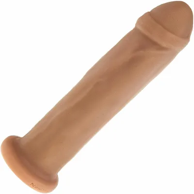 Leroy Dual Density Uncut Silicone Dildo by New York Toy Collective Caramel