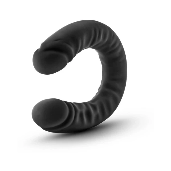 Ruse - Silicone Double Headed Dildo - 18in - Black — image 6 of 10