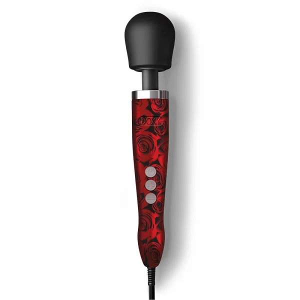 Doxy Die Cast Rose Pattern Limited Edition Wand Massager