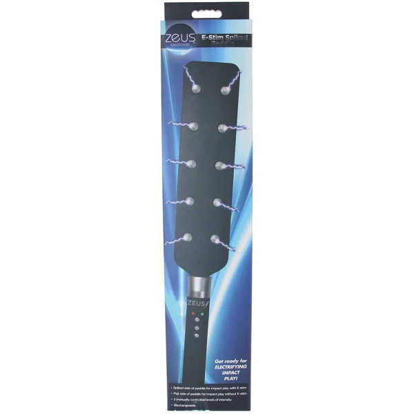 Zeus E-Stim Spiked Paddle