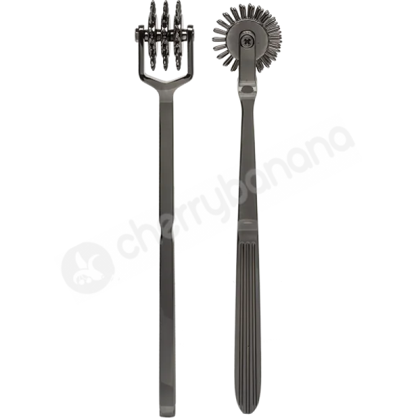 Kink spike solid metal pinwheel