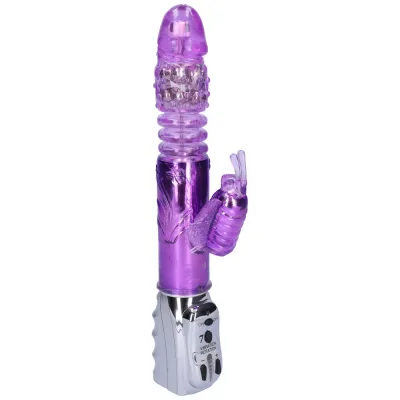 Aura Butterfly Thrusting Rotating Dual Action Vibrator
