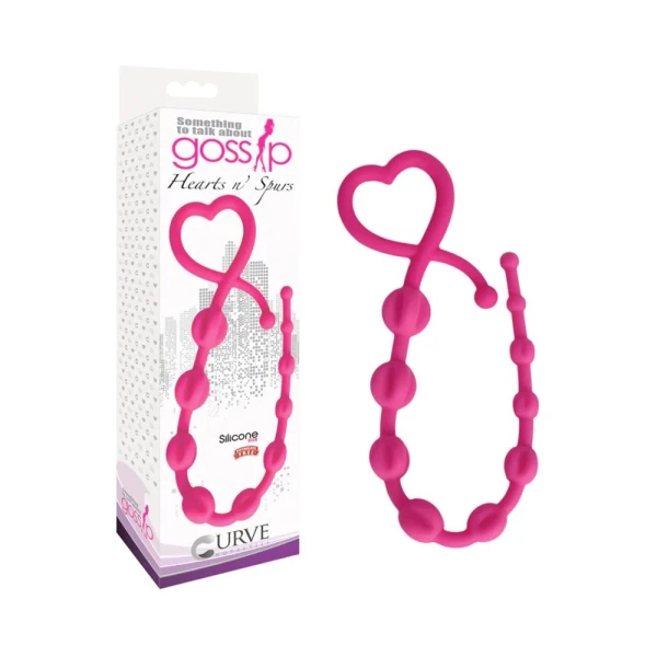 Gossip Hearts N Spurs Anal Beads