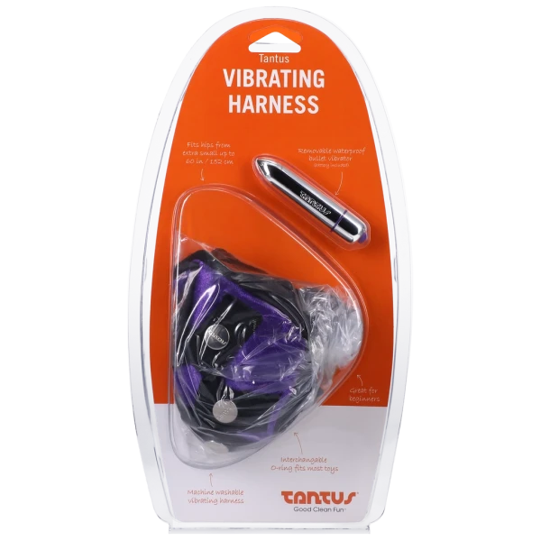 Tantus Velvet Vibrating Harness