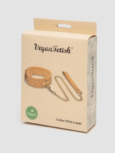Natural Cork Padded Collar and Leash — image 5 of 5