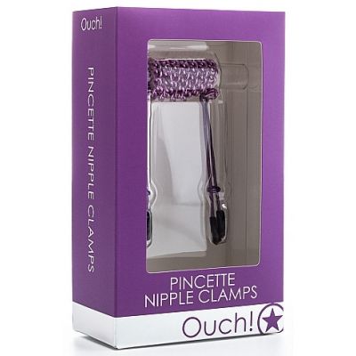 Pincette Nipple Clamps Purple