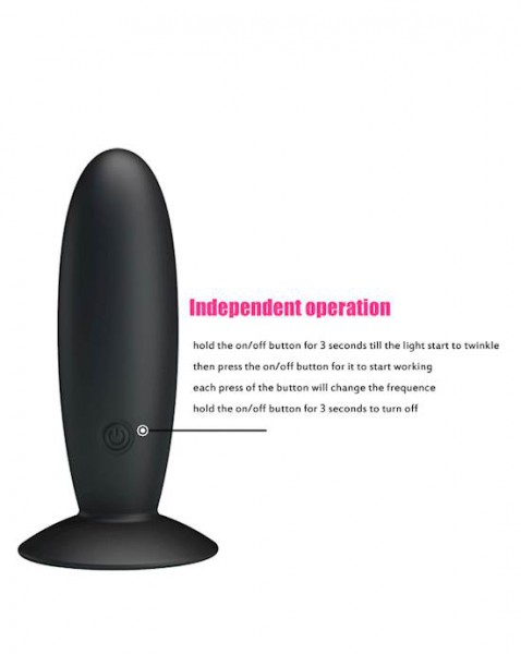 Remote Control Vibrating Anal Plug