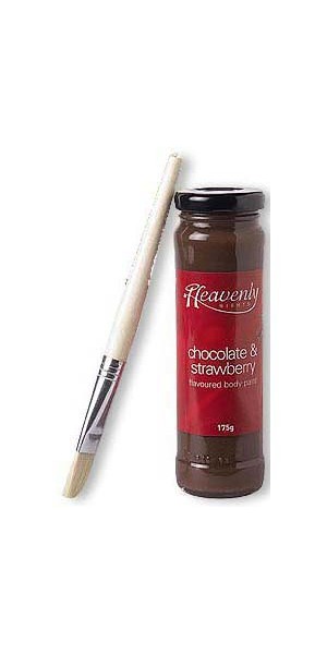 Heavenly Nights Body Paint Chocolate And Strawberry