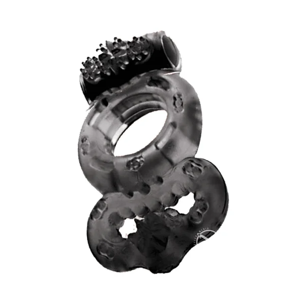 Macho: Vibrating Double Ring (black)