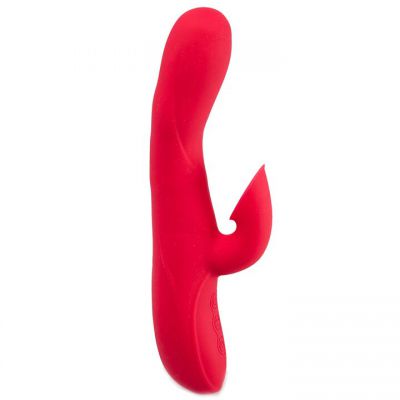 Bondara Honeysuckle Red 10 Function Clit Suction Rabbit Vibrator