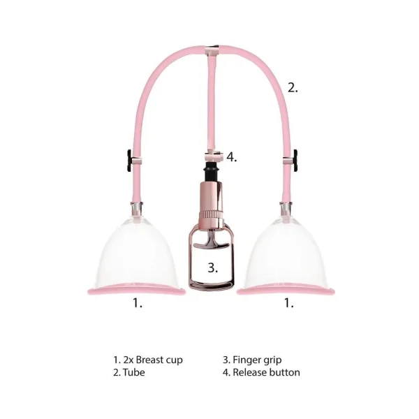 Pumped - Breast Pump Set Medium - Rose — image 14 of 15