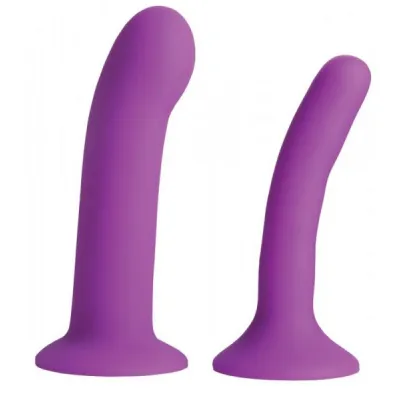 Strap U Incurve G Spot Duo Dildo Set