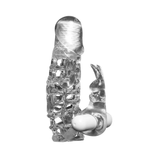 Sex Vibrating Rabbit Extender Clear