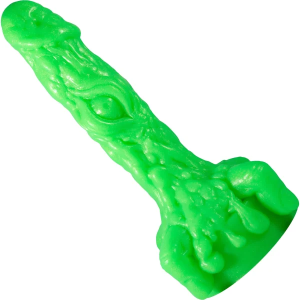 The Toxxxic Avenger ☢️ Glow-In-The-Dark 8.5" Silicone Limited Edition Fantasy Dildo By Uberrime