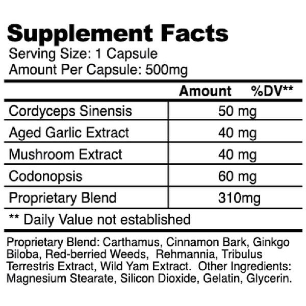MaxFuel XTREME Edition 6 Pill Bottle