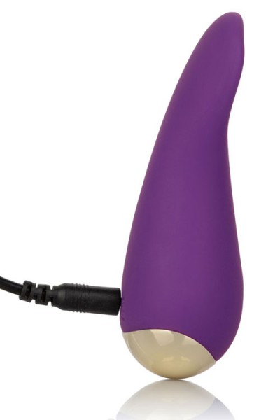 California Exotic 4.25" Curved Silicone Vibrating Massager