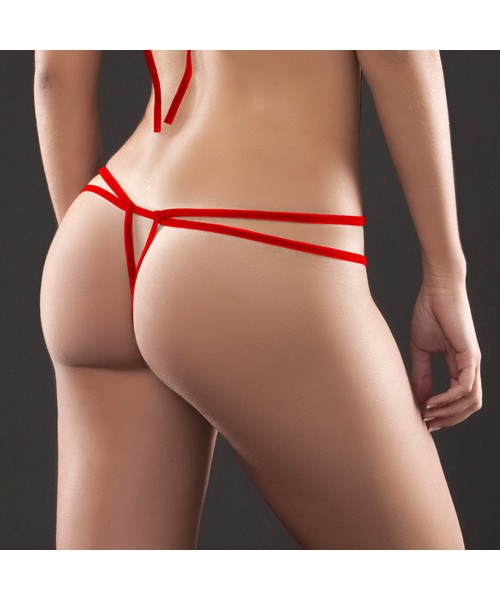 Tres Sexy crotchless lace teddy