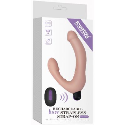 IJOY Rechargeable Strapless Strap on w Remote