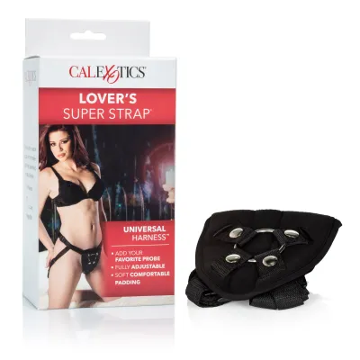 Lovers Super Strap Universal Harness Black