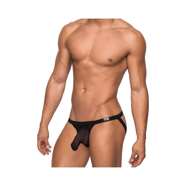Male Power Hoser Jock Strap Black L/XL — image 6 of 12