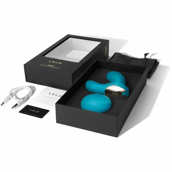Lelo Hugo Ocean Blue Prostate Massager — image 4 of 6