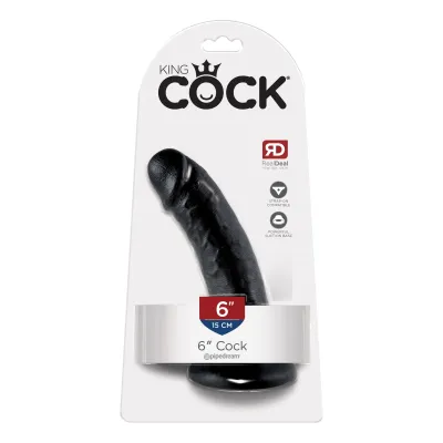 King Cock 6 Ich Cock Black