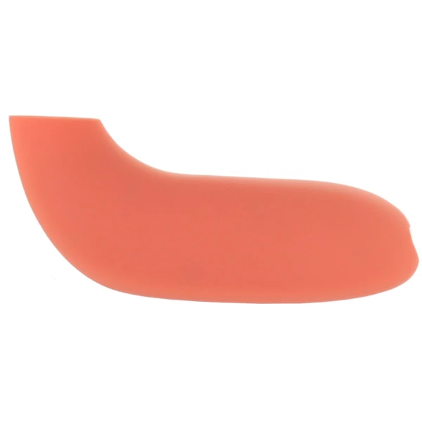 AER Silicone Rechargeable Waterproof Pressure Wave Suction Toy By Dame - Papaya