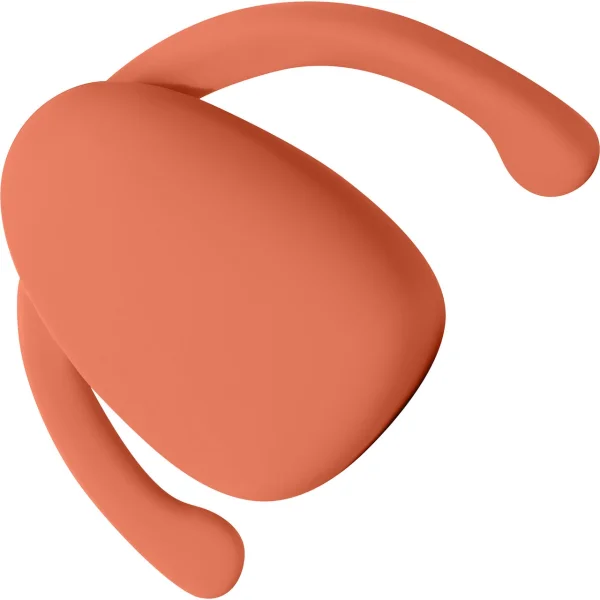Fin Silicone Rechargeable Finger Vibrator by Dame - Citrus
