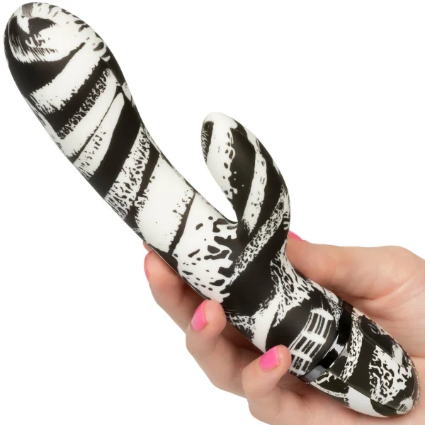 Hype Dual Wand Rechargeable Silicone Dual Stimulation Vibrator By CalExotics